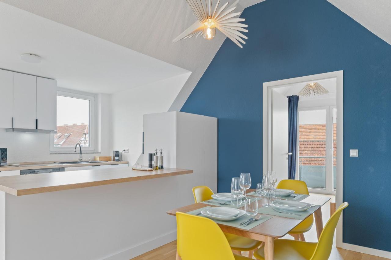 Design-Apartment - Kueche - Balkon - Tiefgarage Leinfelden-Echterdingen Extérieur photo