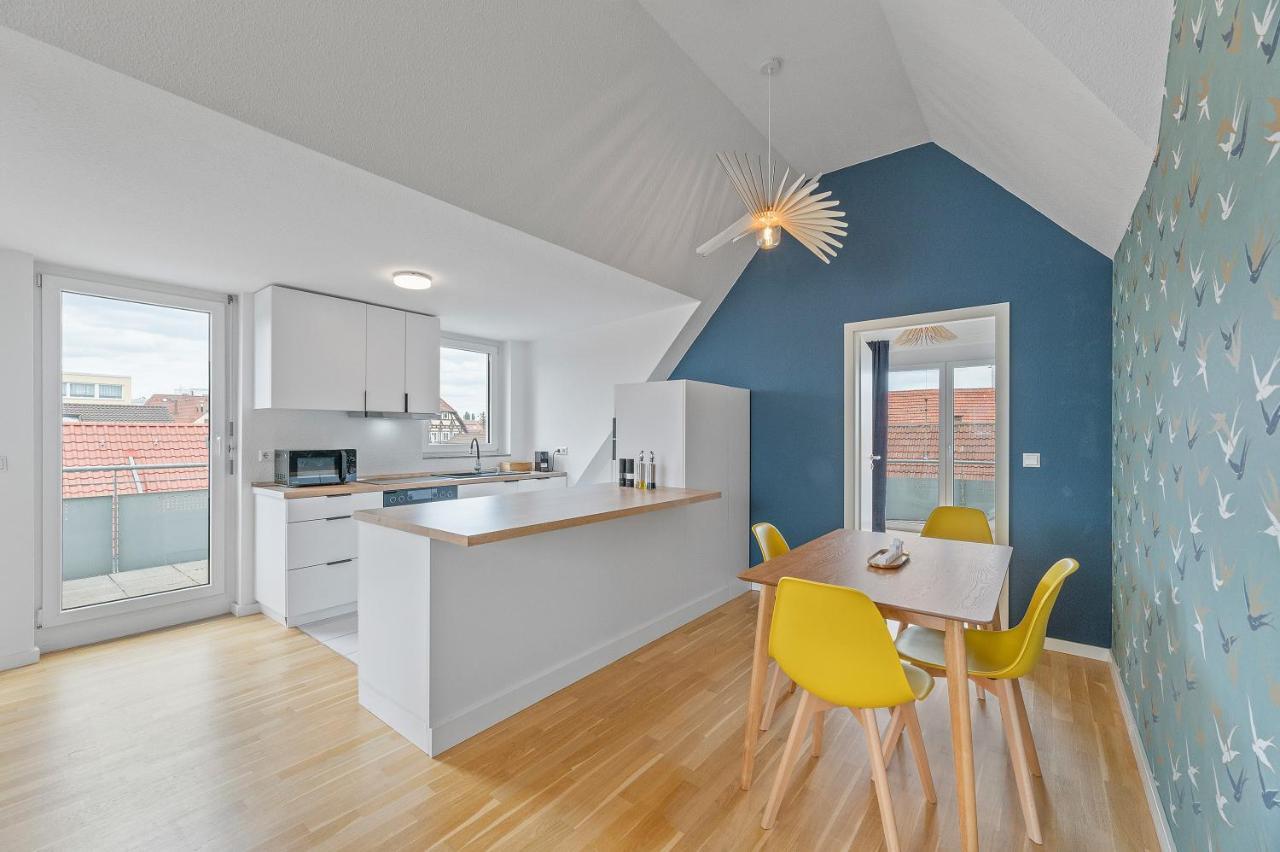 Design-Apartment - Kueche - Balkon - Tiefgarage Leinfelden-Echterdingen Extérieur photo