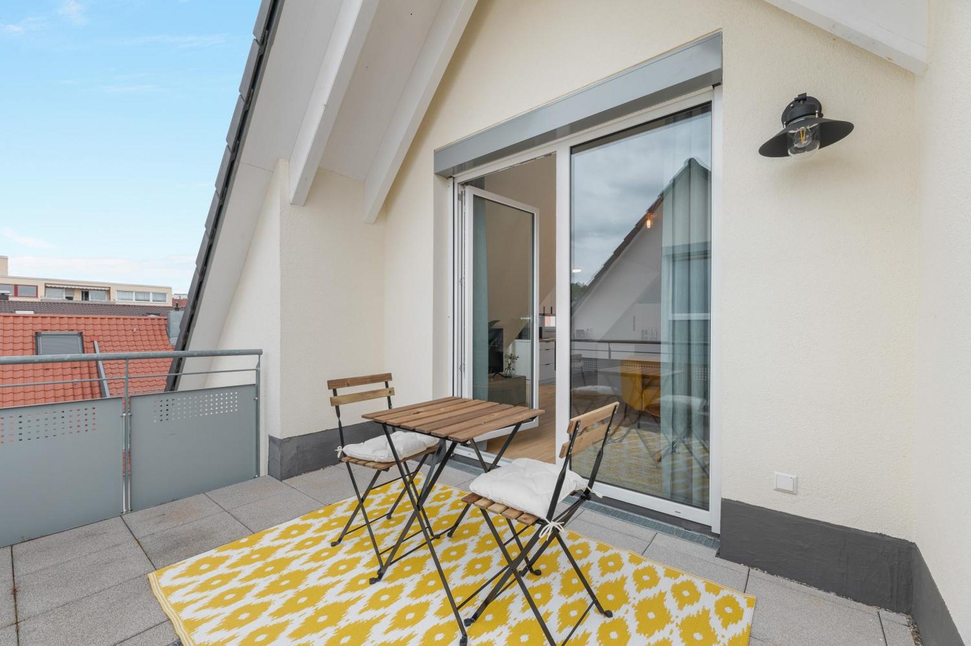 Design-Apartment - Kueche - Balkon - Tiefgarage Leinfelden-Echterdingen Extérieur photo